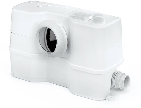VERGRUIZER SOLOLIFT2 WC3 GRUNDFOS voor wc + 3 aansluitingen (urinoir/lavabo/bidet/douche)