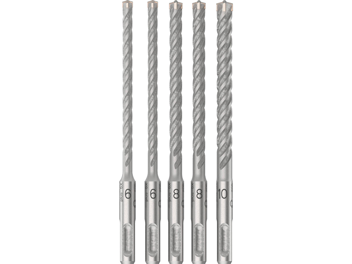 Bosch Professional hamerborenset SDS-plus 5X 6/8/10 mm 5-delig