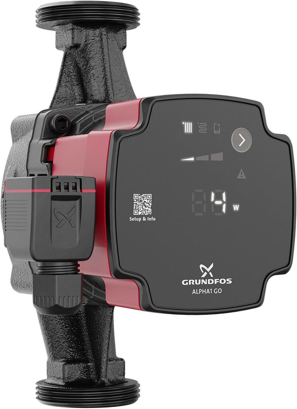 CV circulator ALPHA1 Go 25-40 Grundfos L180 6/4"