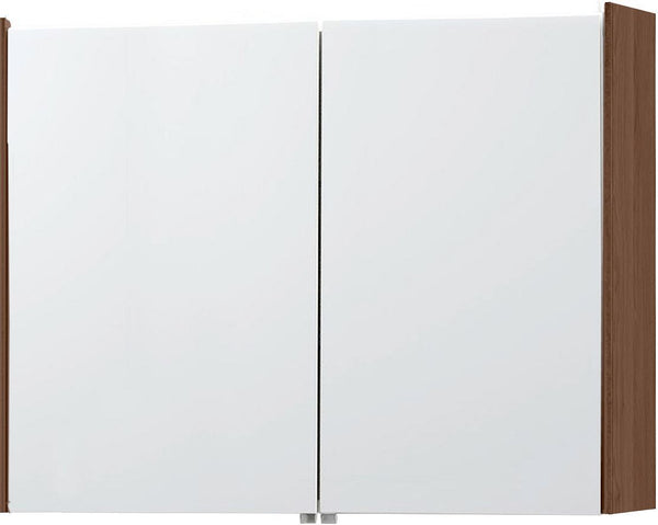 Spiegelkast Molto 81CM met verlichting ledline eik notelaar