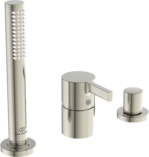 1GATS Mengkraan badrand voor vulling via overloop joy Ideal Standard Rvs look, kranen & mengkranen — SKU DESCO-187404