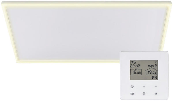 Infra Rood paneel met tehrmostaat en verlichting plafond SP termofol 62X122 800W