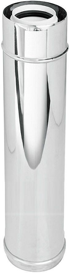 Uniflow concentrische buis 80/125MM 2000MM inox/pp