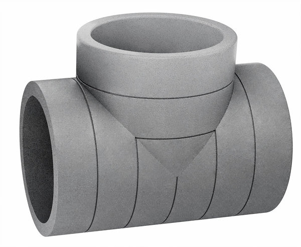 ADURO VENTILATION T ISOLE EPS 90°-125MM