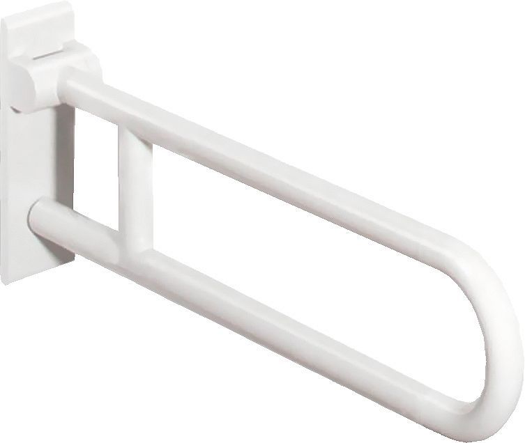 Opklapbare steun zonder bevestiging Hewi 801 90CM draaibaar wit