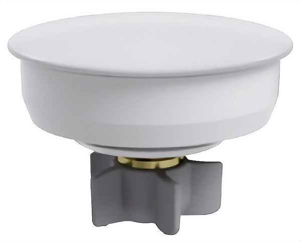 CLIC CREPINE POUR CLEANFLOW BURGBAD MINERAL 80MM LAVABO BLANC MAT