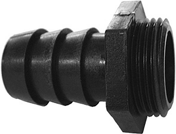 MAMELON TUYAU FLEXIBLE PP MÂLE 4/4"-23/27MM-PN10
