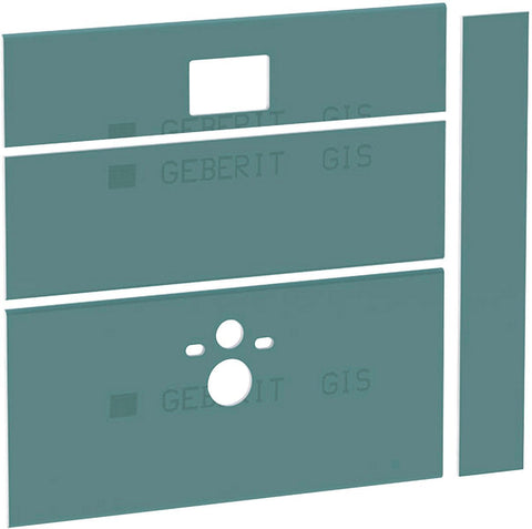 GISeasy set De plaques Geberit, wc-inbouwframes — SKU DESCO-179151