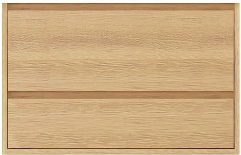 ONDERBOUW CRAFT 90CM 2-LADE EIK