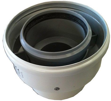 Adapter prestige ACV 60/100-80/125MM