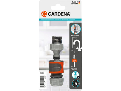 Gardena aansluitset 13-15 mm (1/2" - 5/8") + M22