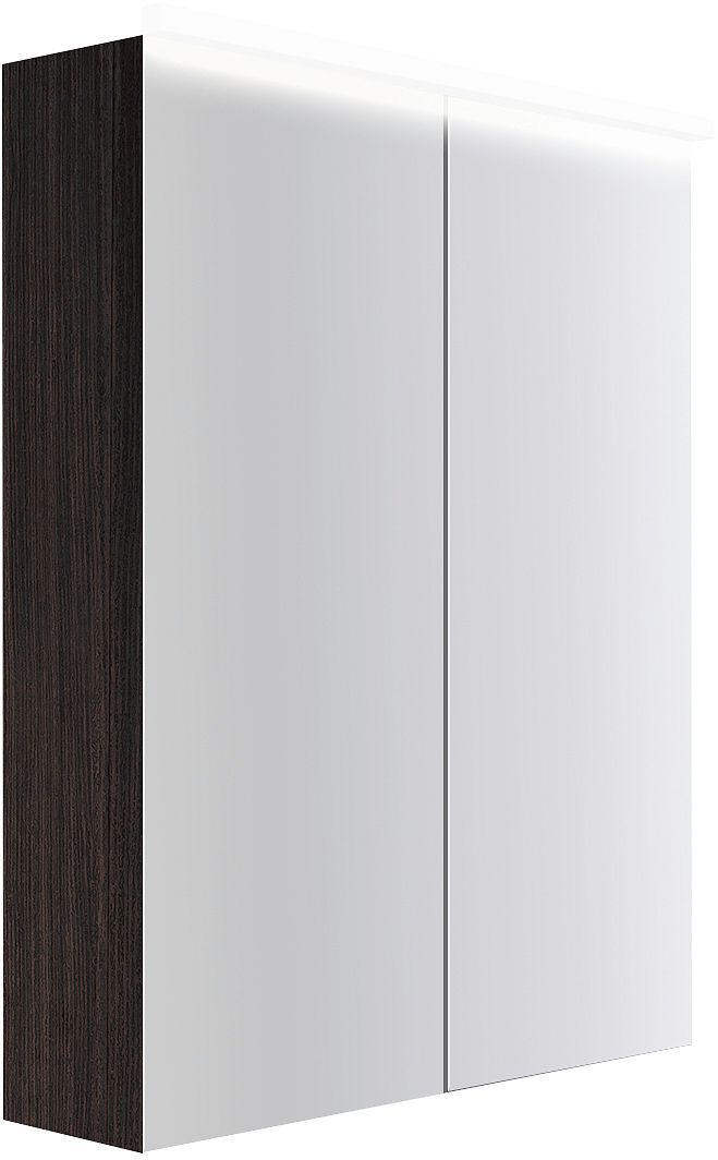 Spiegelkast COFFEE 2 deuren 600MM 4250K eik Decor mokka