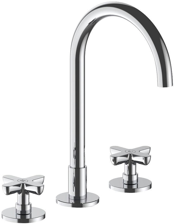 3GATS MENGKRAAN LAVABO ICONA CLASSIC FANTINI ZONDER SLUITING SPRONG 160MM CHROOM