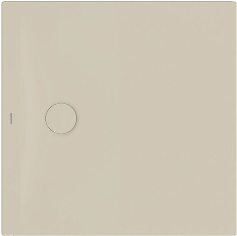 Doucheplaat calima solidlite kaldewei 100-100-3,2CM mat BEIGE, receveurs — SKU DESCO-191171