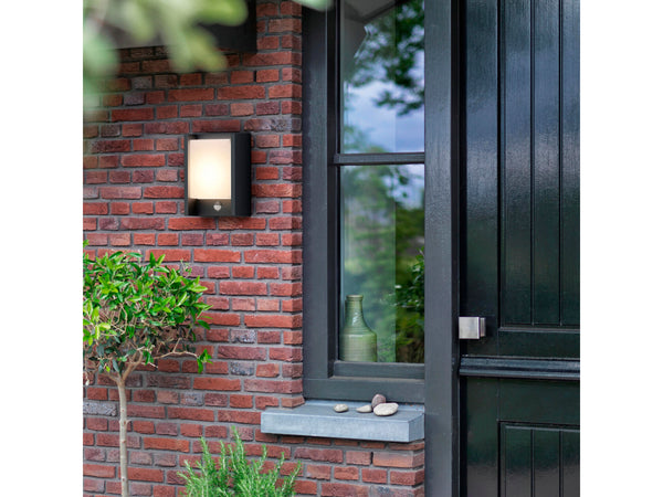 Philips Arbour applique murale extérieure LED 3,8W avec capteur de mouvement anthracite