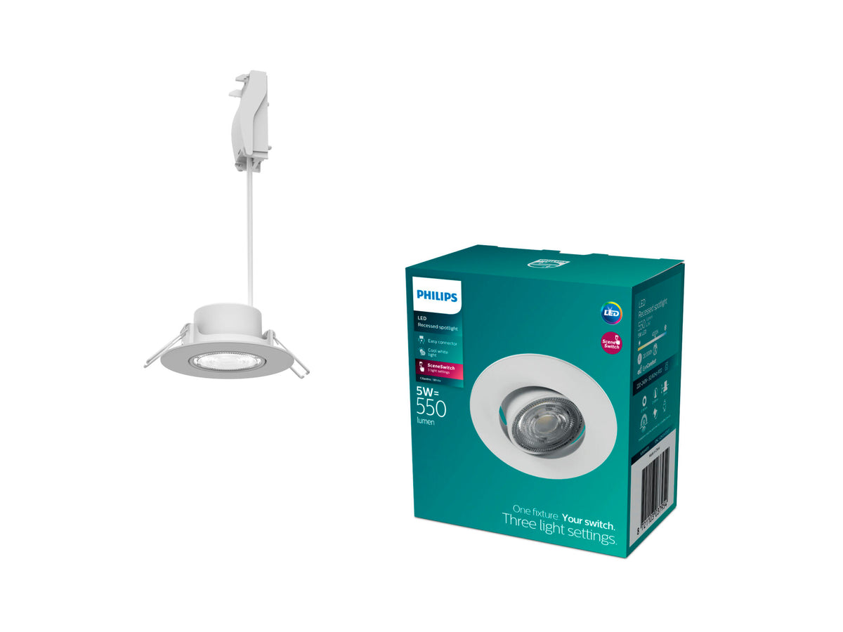 Philips Cilantro inbouwspot 5W wit koud wit