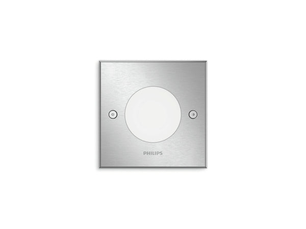 Philips Crust LED grondinbouwspot 4W inox