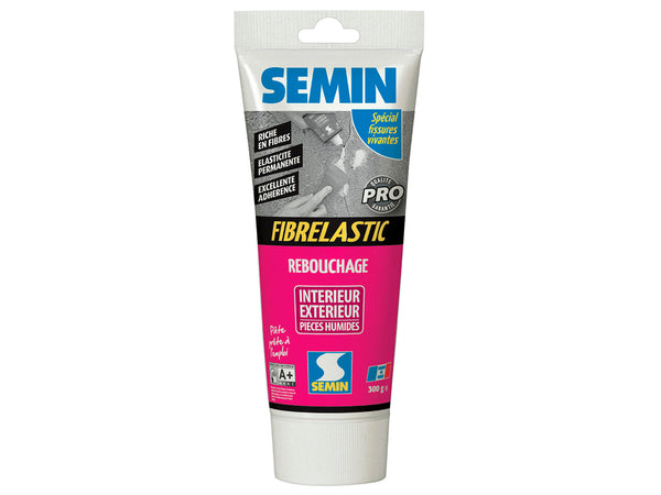 Semin Fibrelastic enduit de rebouchage souple 300g