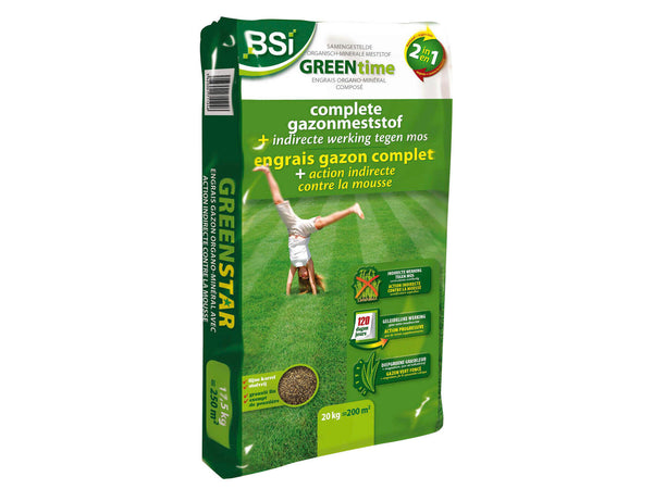 BSI GreenTime complete gazonmeststof 20kg