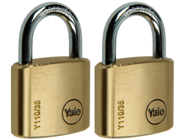 Yale Hangslot 35mm 2 stuks
