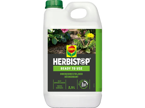 Compo Herbistop Ready onkruidverdelger alle oppervlakken 2,5l, onkruidverdelgers — SKU COLOS-881836, EAN 5411196061358