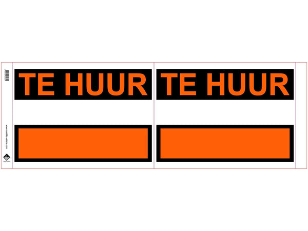 Immo V-bord te huur 138x48 cm