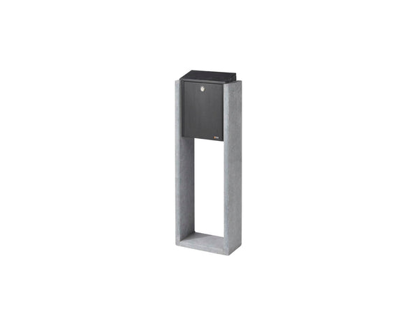 De Witte KB052 boîte aux lettres pierre bleue inox