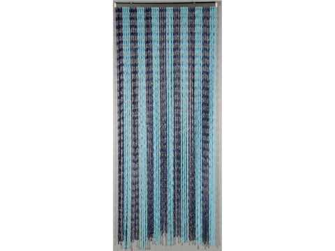 Confortex Knots deurgordijn 90x200 cm blauw