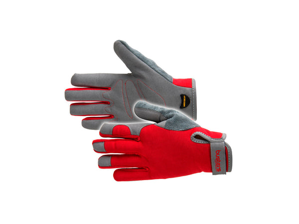 Busters All Round Men tuinhandschoenen M/L kunstleer rood