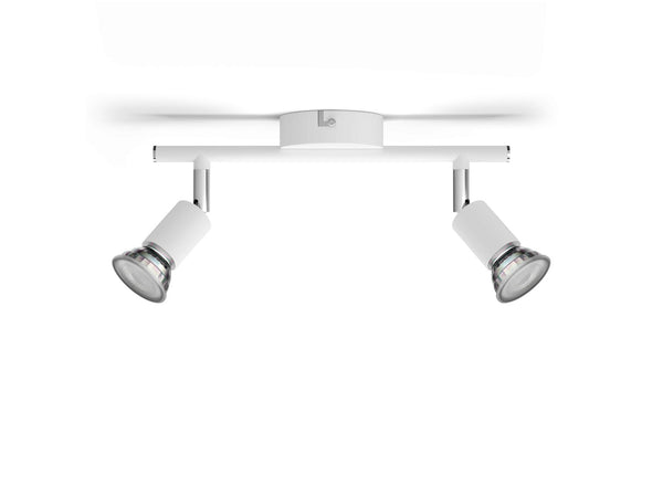 Philips Limbali barre de spots LED 2x50 W blanc