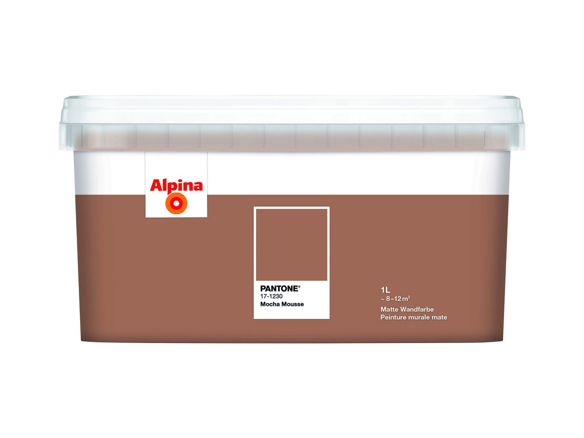 Alpina Pantone muurverf Mocha Mousse 1l