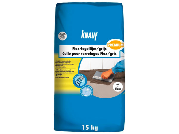Knauf Premium Flex colle pour carrelage 15kg blanc