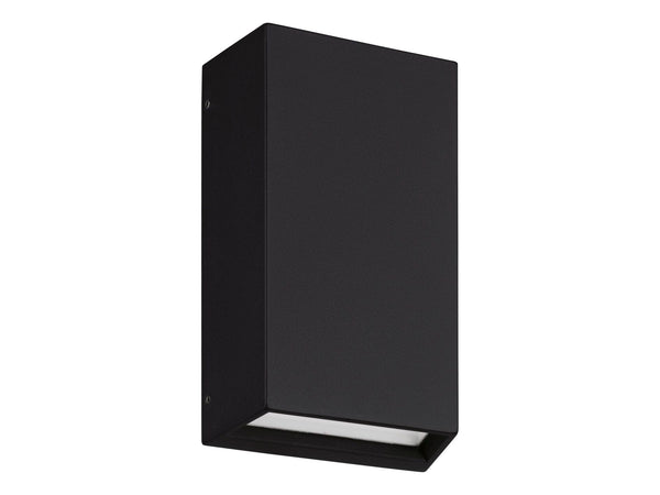 Eglo Spongano applique murale extérieure LED vertical 2x5 W noir