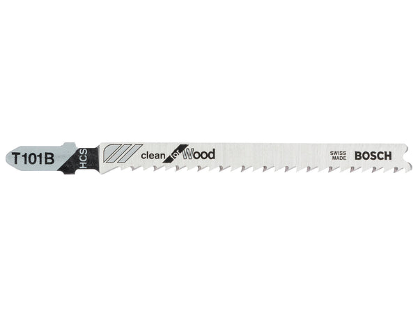 Bosch Professional T101B decoupeerzaagblad HCS 100mm hout 5 stuks