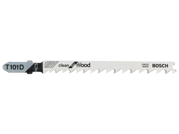 Bosch Professional T101D decoupeerzaagblad HCS 100mm hout 5 stuks