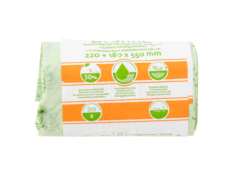 Vuilniszak bio 10l groen 20 stuks