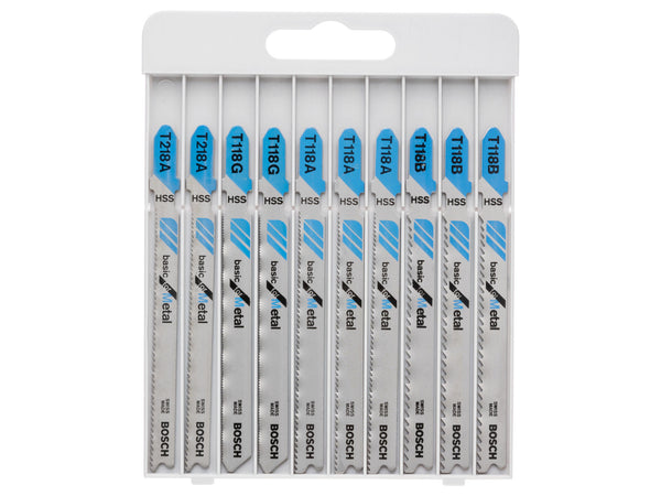 Bosch Professional X-ProLine decoupeerzaagbladenset metaal 10-delig