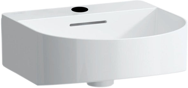 Wastafel sonar laufen 41X42 +kraangat/overloop Clean coat wit