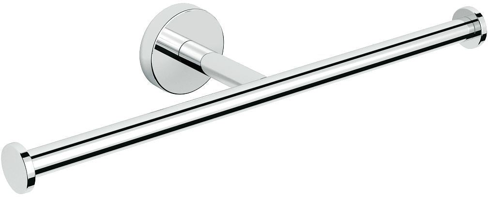 Dubbele wc papierhouder hold o(n) chroom