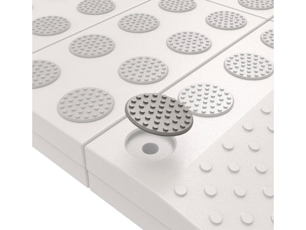 Secucare patins antidérapants pour rampe de seuil modulaire gris/brun 14 pièces