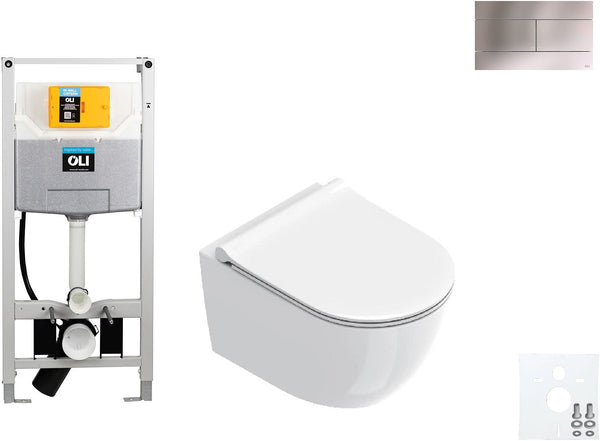 WALLFIX OLI HANGWC SFERA 50 CATALANO SLIM SEAT SLIM INOX