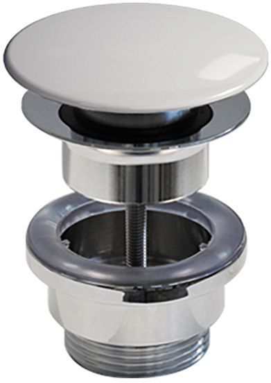 Krepine porselein catalano 5/4" universeel vast wit