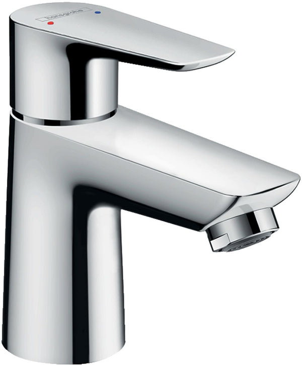1 Greep mengkraan voor lavabo Talis E 80 Hansgrohe met automatische sluiting chroom