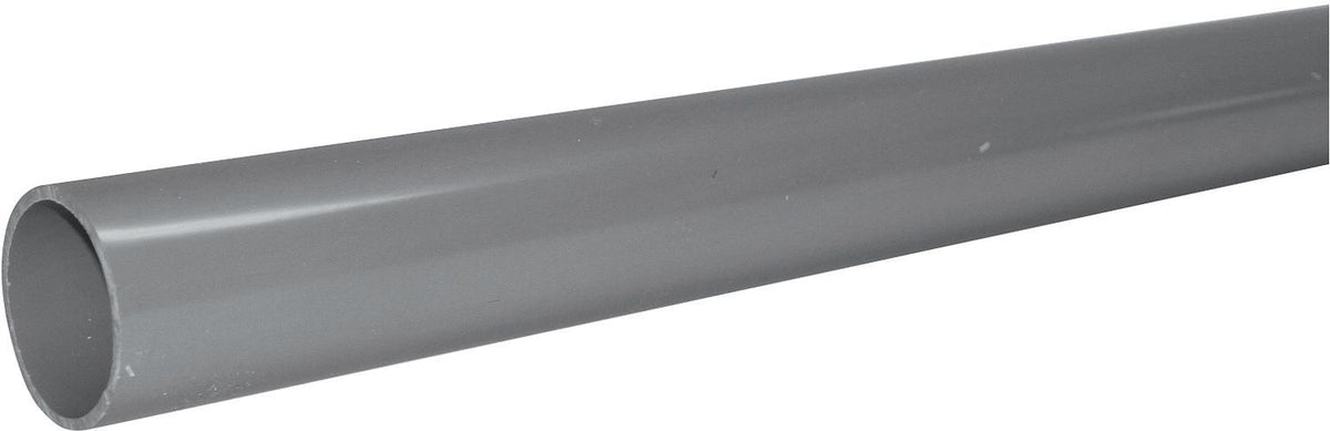 PVC buis kW 50-1,8MM lengte 4M RAL7037