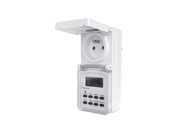 Profile digitale schakelklok met weekprogramma IP44 3500W wit