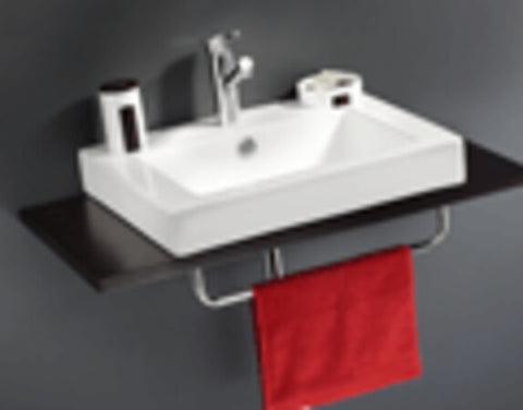Van Marcke Origine Napoli wastafel 55 x 44.5 x 8 cm wit