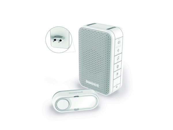 Honeywell Home draadloze deurbel 150m wit