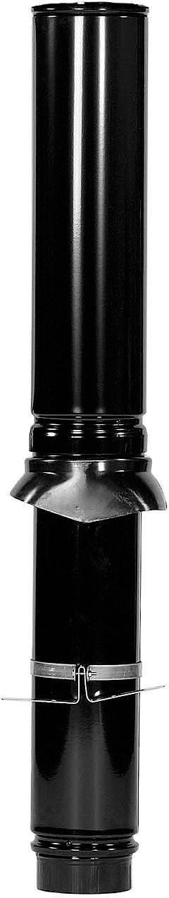 KIT ALU D.D.V.ROOKGAS BUIS ZWART 130-1200MM