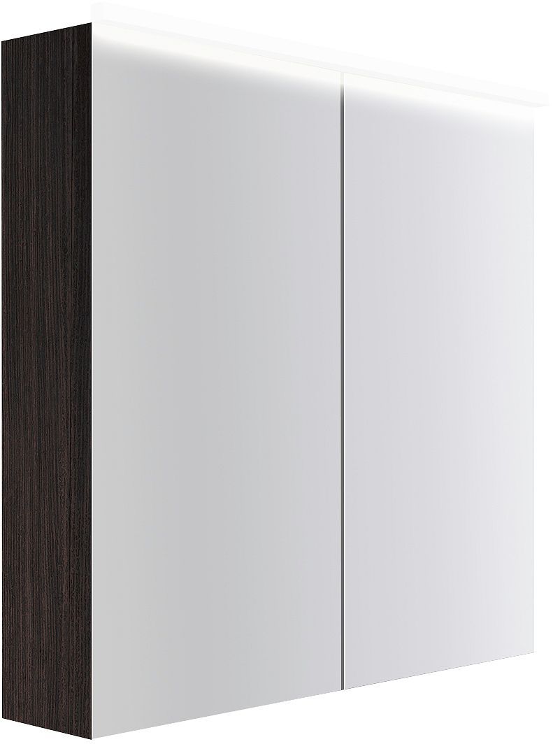 Spiegelkast COFFEE 2 deuren 800MM 4250K eik Decor mokka