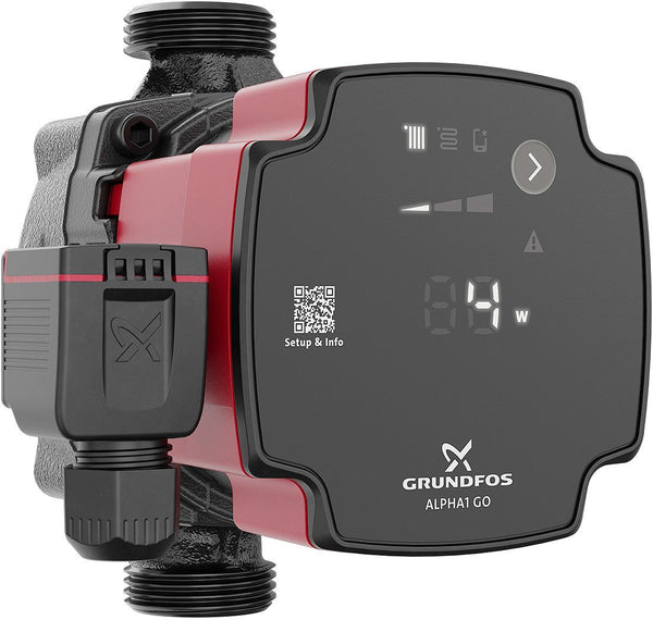 CV circulator ALPHA1 Go 15-40 Grundfos L130 1"
